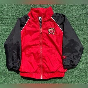 Vintage 90’s Maryland Terrapins Windbreaker Jacket Baby Boys Size 18 Months